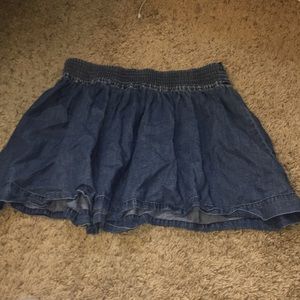 Jean skirt